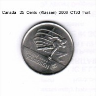 CANADA   25  CENTS  KLASSEN  2006 (C-133) - Canada