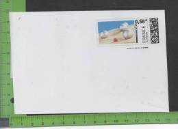 ENTIERS PRET A POSTER TARIF 0.58   MON TIMBRE  EN LIGNE FORMAT CARTE POSTALE JEU DE LA PETANQUE  10 X 15 Ancien Modele - Printable Stamps (Montimbrenligne)