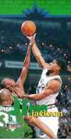 FIGURINA TRADING CARD BASKETBALL FLEER NBA JAM SESSION 1995-'96 - JIM JACKSON - N.21 - 1990-1999