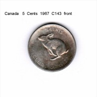 CANADA   5  CENTS  1967  (KM # 66) (C-143) - Canada