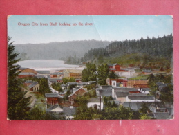 Oregon City,OR--Bluff Looking Up The River--not Mailed--PJ 241 - Otros & Sin Clasificación