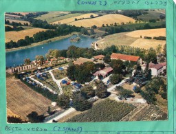 LECTOURE LAC DES 3 VALLEES VUE AERIENNE - Lectoure