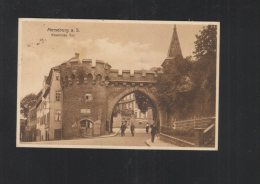 AK Merseburg Krummes Tor 1925 - Merseburg