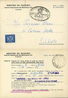 STORIA POSTALE SEGNATASSE 10 LIRE 1960 ISOLATO VARESE X SOLBIATE - Strafport