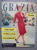 GRAZIA Rivista Di Moda Italiana      8/09/1957 - Mode