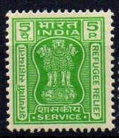 INDIA Good Stamp Very Fine MNH !! REFUGE RELIEF /  Timbre** Neuf Inde - Neufs