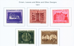 ROMANIA - 1941 Carol I Endowment Fund Mounted Mint - Ongebruikt
