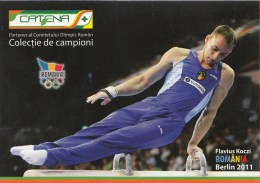 ZS48500 Flavius Koczi Berlin 2011  Olympics  Athletics Romania Catena  Sport   2 Scans - Atletiek