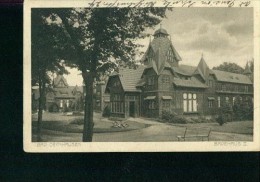 Bad Oeynhausen 1.5.1918 Feldpost Badehaus II Nach Sprötze Kr. Harburg Kupferdruck - Bad Oeynhausen