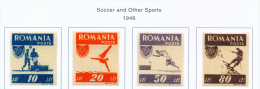 ROMANIA - 1946 Sports Mounted Mint - Ongebruikt