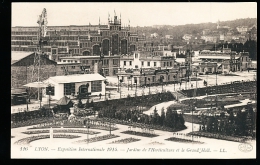 69 LYON 04 / Exposition Internationale 1914, Jardins De L'Horticulture Et Le Grand Hall / - Lyon 4