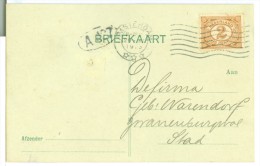 HANDGESCHREVEN BRIEFKAART GELOPEN IN 1916 Van LOKAAL AMSTERDAM *  NVPH 54 (7892i) - Storia Postale