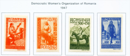 ROMANIA - 1947 Womens Democratic Federation Mounted Mint - Ongebruikt