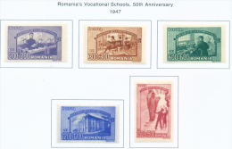 ROMANIA - 1947 Peoples Culture Mounted Mint - Ongebruikt