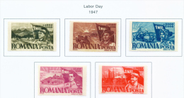 ROMANIA - 1947 Labour Day Mounted Mint - Ongebruikt