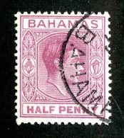 411 X)  Bahamas -1938  SG# 149e  (o)  Sc.#154  Cat. £2.50 - 1859-1963 Crown Colony