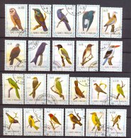Mwe1448 FAUNA VOGELS UIL DUIF KINGFISHER PIGEON OWL BIRDS VÖGEL AVES OISEAUX S. TOMÉ E. PRINCÍPE 1983 Gebr/used # - Collections, Lots & Series