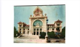 NICE ET LA GARE DU SUD,COULEUR   REF 34469 - Transport Ferroviaire - Gare