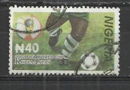 NIGERIA 2002 - FIFA WORLD CUP - USED OBLITERE GESTEMPELT USADO - 2002 – Corea Del Sur / Japón