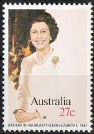 Australia 1982 27c Queen's Birthday MNH - Neufs