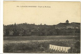 Carte Postale Ancienne Laroche Migennes  - Dépot Des Machines - Locomotives, Chemin De Fer - Laroche Saint Cydroine