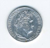 1/4 FRANC - Louis Philippe 1838 A - 1/4 Franc