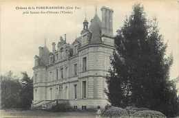 Vienne - Ref A 194  -lussac-les-châteaux - Château De La Fouchardière (côté Est) - Thème Châteaux - - Lussac Les Chateaux