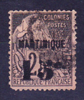 Martinique  N°17 Oblitéré  Def Dentelure - Used Stamps