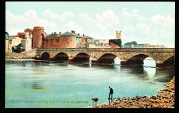 IRLANDE LIMERICK / Thomond Bridge And King John's Castle / - Limerick