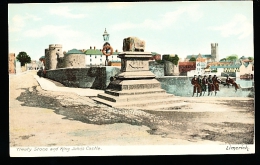 IRLANDE LIMERICK / Treaty Stone And King John's Castle / - Limerick