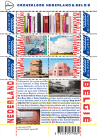 Nederland  2013  GRENZELOOS NEDERLAND BELGIE ARCHITECTUUR  VEL Postfris/mnh/neuf - Nuevos