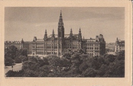 CPA WIEN- TOWN HALL PANORAMA - Schönbrunn Palace