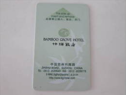 China Hotel Key Card,Bamboo Grove Hotel - Ohne Zuordnung