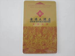 China Hotel Key Card,Golden Source Hotel - Ohne Zuordnung