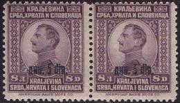 YUGOSLAVIA - JUGOSLAVIA - KINGD.  S.H.S.  - ALEXANDAR - In Pair  - **MNH - 1924 - Nuovi