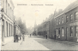 Belgien, Zonnebeke, Rue De La Station, Feldpostkarte 1915 - Zonnebeke