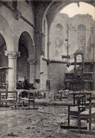 La Guerre 1914-15-16 - SILLERY - L' Eglise ( Intérieur ) Après Les Bombardements - Sillery
