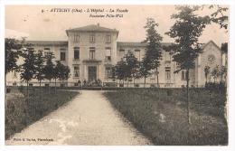 Attichy   -   L'hopital   -  La Façade     Fondation  Pillet Will - Attichy