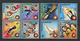 Burundi 1975. Yvert 637-44 ** MNH. - Unused Stamps