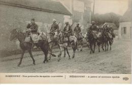 CPA MILITARIA RIBECOURT DRESLINCOURT(Oise) - Guerre 1914/18 Une Patrouille De Spahis Marocains - Ribecourt Dreslincourt