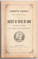 Compte Rendu Adressé à Messieurs Les Membres De La Société Du Musée De Riom 1934 - 1935 - Auvergne