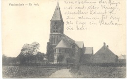 PASSENDALE (8980) Paschendaele De Kerk  ( Feld Post ) ELLE EST TOP MA CARTE - Zonnebeke