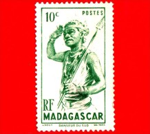 MADAGASCAR - Nuovo- 1946 - Danzatore Del Sud - Dancer - 10 C - Unused Stamps