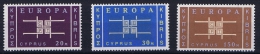 Cyprus 1963 Europa Cept Mi 225-227 MNH/** - Unused Stamps