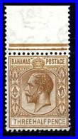 BAHAMAS 1934 KING GEORGE V 1-1/2d XF  W/MARGIN SC#73//SG#117 MNH CV£14 (D0134) - 1859-1963 Colonia Britannica