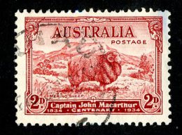 1701x)  Australia 1934 - Sc #147   Used  ( Catalogue $2.00) - Usados