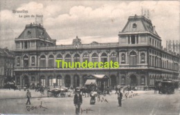 CPA BRUXELLES LA GARE DU NORD  TRAM - Schienenverkehr - Bahnhöfe