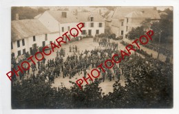 Env.SOLESMES-Concert-NON SITUEE-CARTE PHOTO Allemande-GUERRE 14-18-1WK-FRANCE-FRANKREICH-02-59-60-80-Feldpost 285- - Solesmes