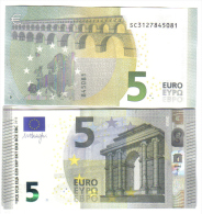 5  €  ITALIE ITALIA  Mario Draghi SC S002C4 Cod.€.004 - 5 Euro