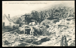 73 BOZEL / Catastrophe Du 16 Juillet 1904, Emplacement De La Maison Perret / - Bozel